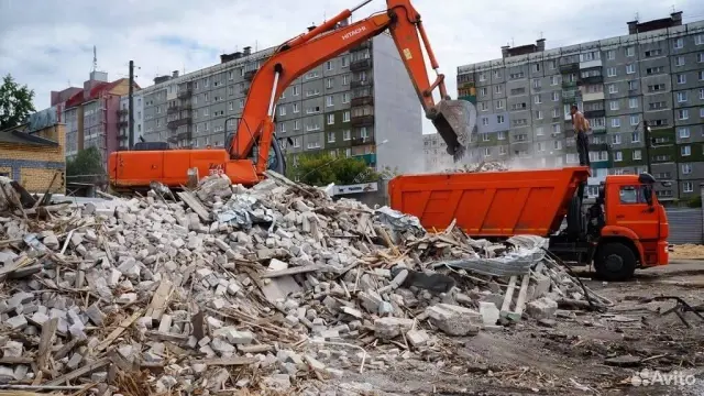 Вывоз строительного мусора и старой мебели Газелью с грузчиками
